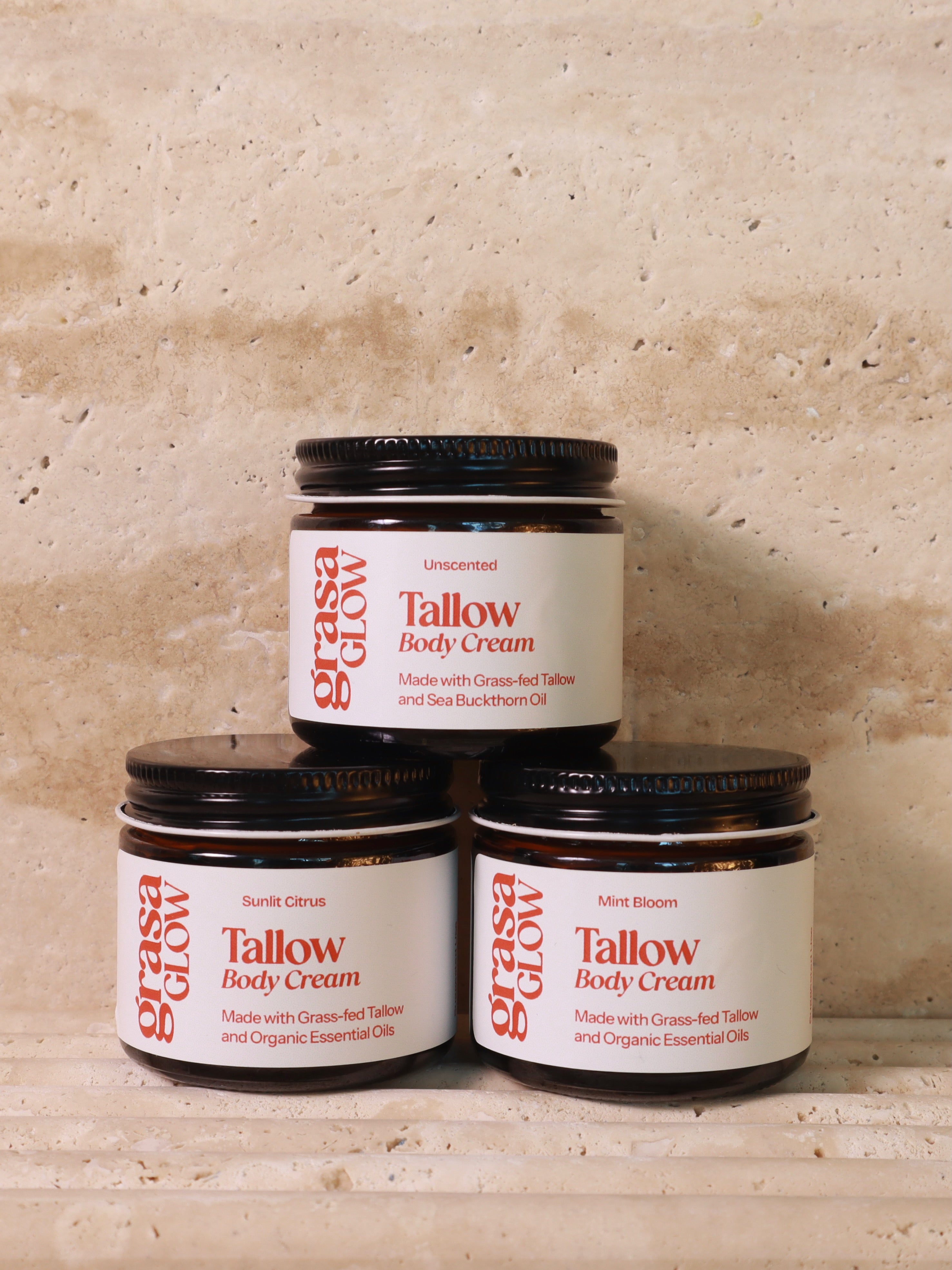 Body Cream Trio | 3-Jar Bundle